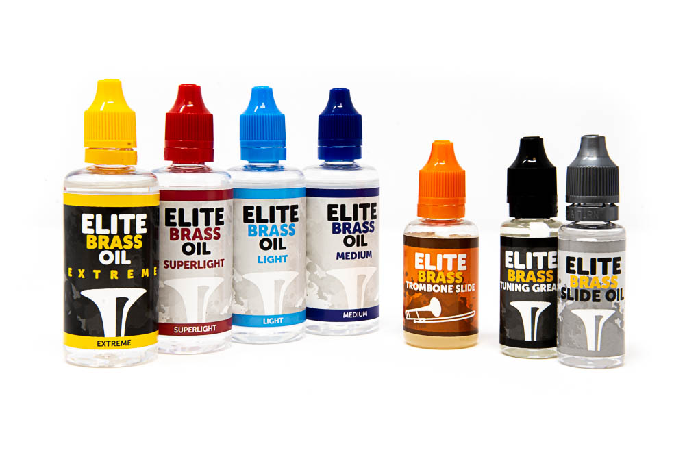 Elite Brass Valve Oil - Rang complet